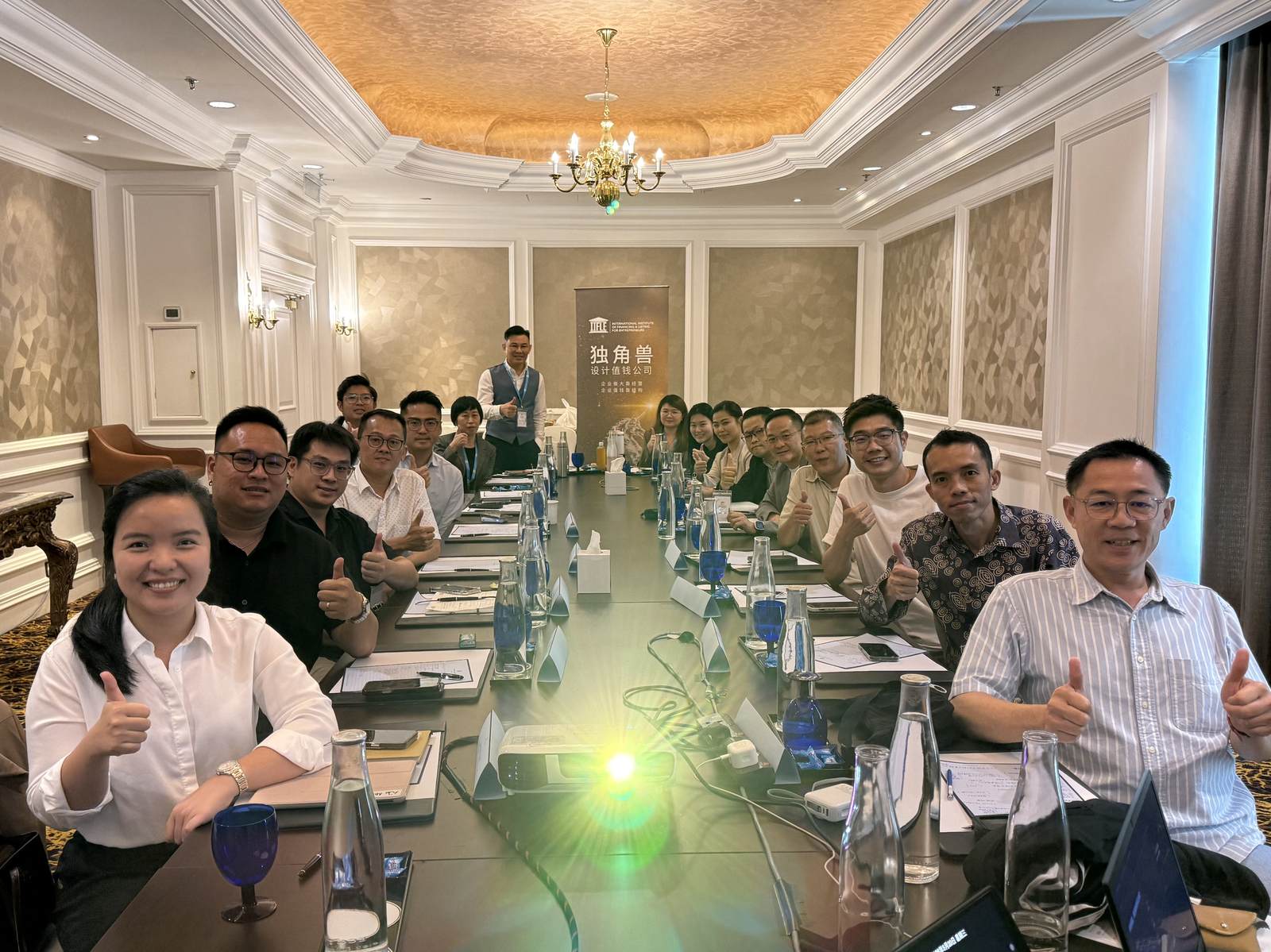 Participants at the IIFLE Unicorn Design course, Ritz-Carlton Kuala Lumpur